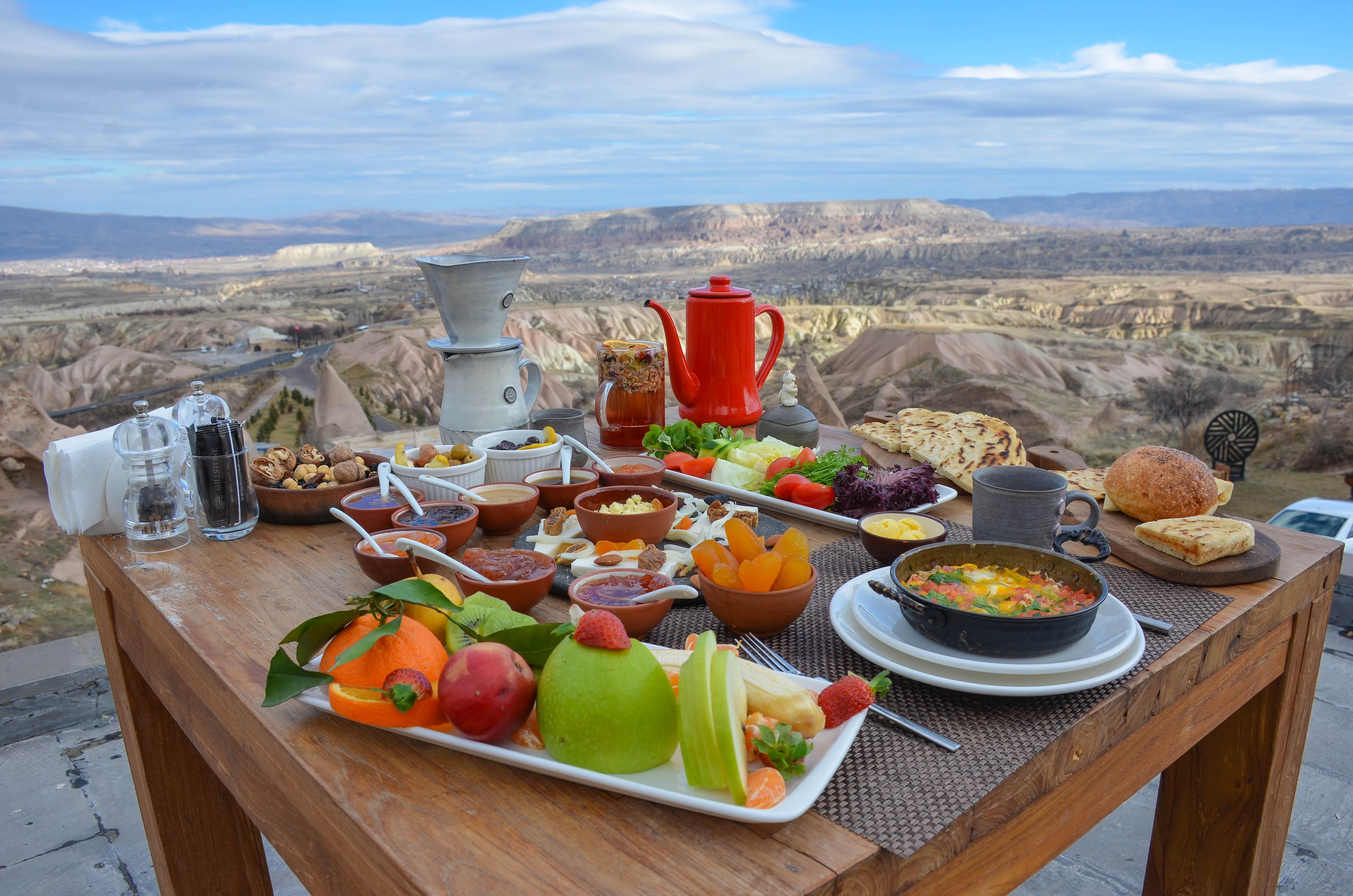 Millstone Cave Suites Hotel Üçhisar Ngoại thất bức ảnh