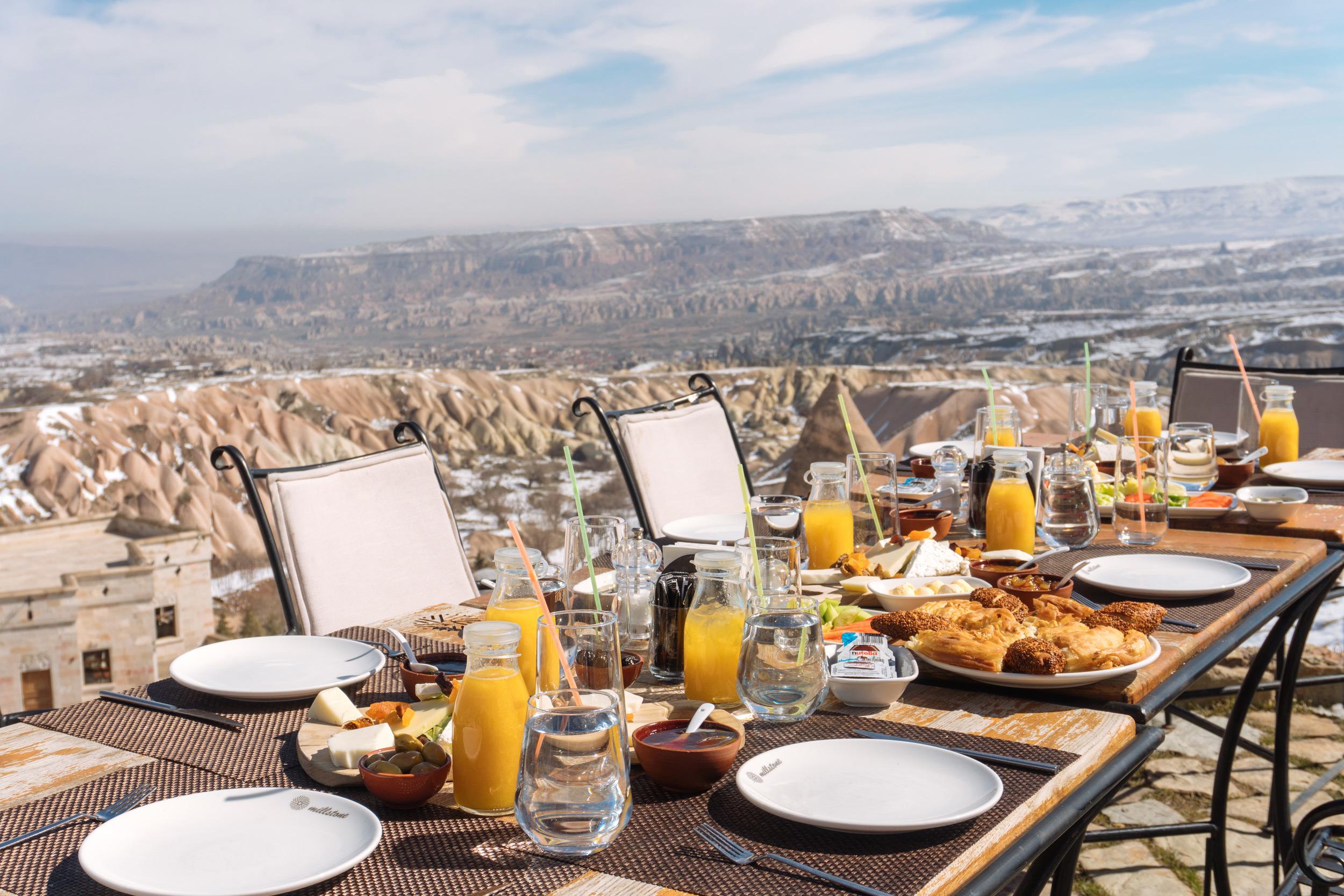 Millstone Cave Suites Hotel Üçhisar Ngoại thất bức ảnh