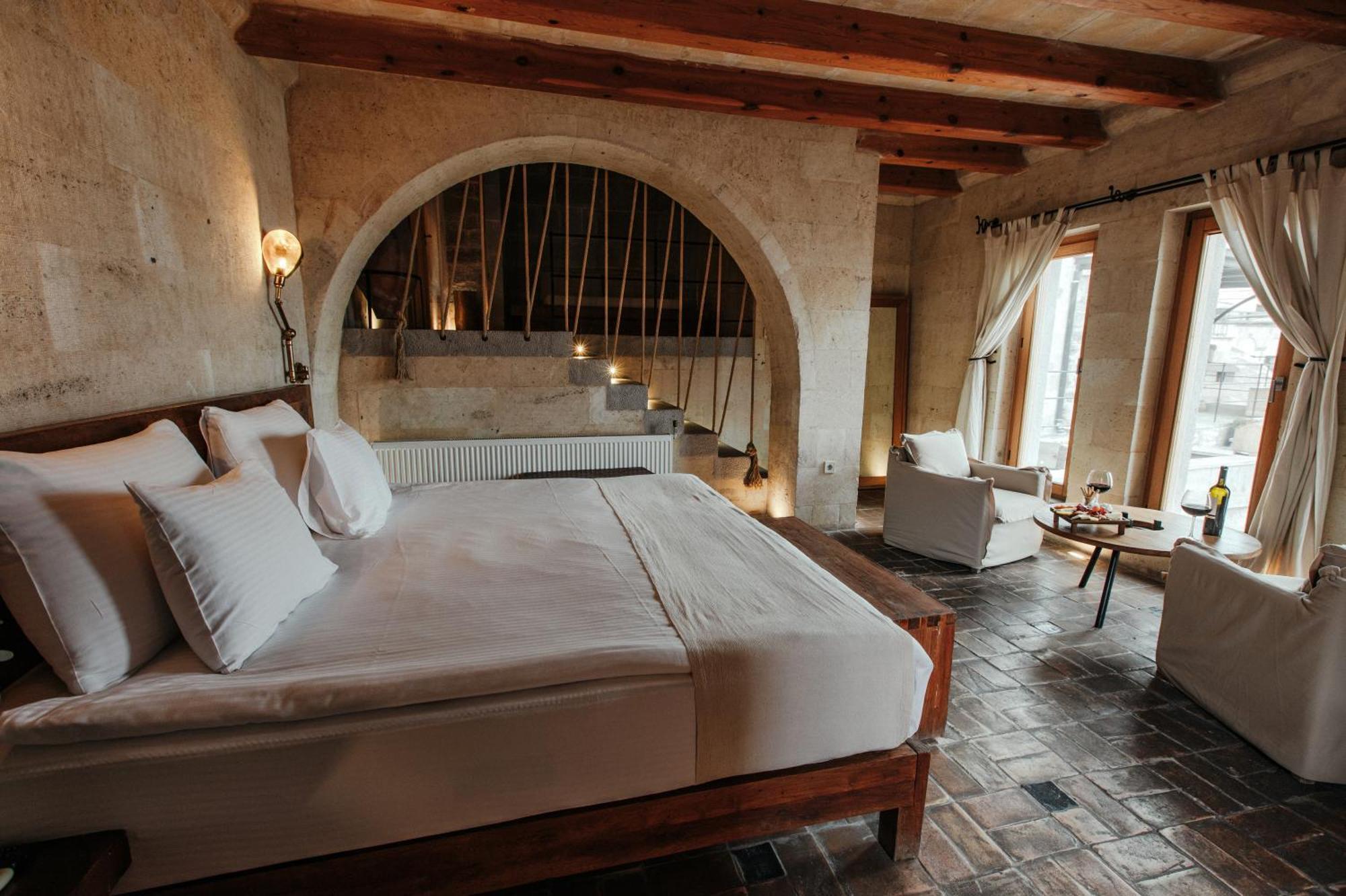 Millstone Cave Suites Hotel Üçhisar Ngoại thất bức ảnh
