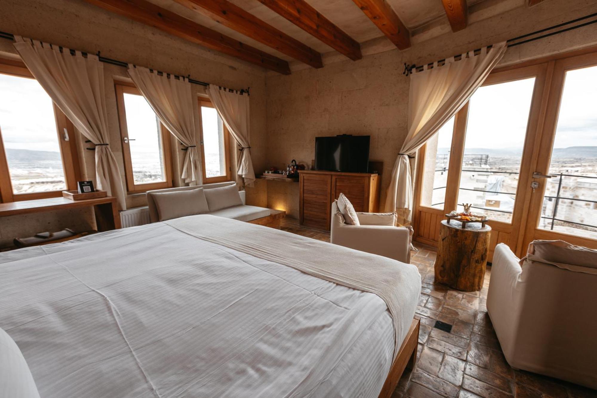Millstone Cave Suites Hotel Üçhisar Ngoại thất bức ảnh