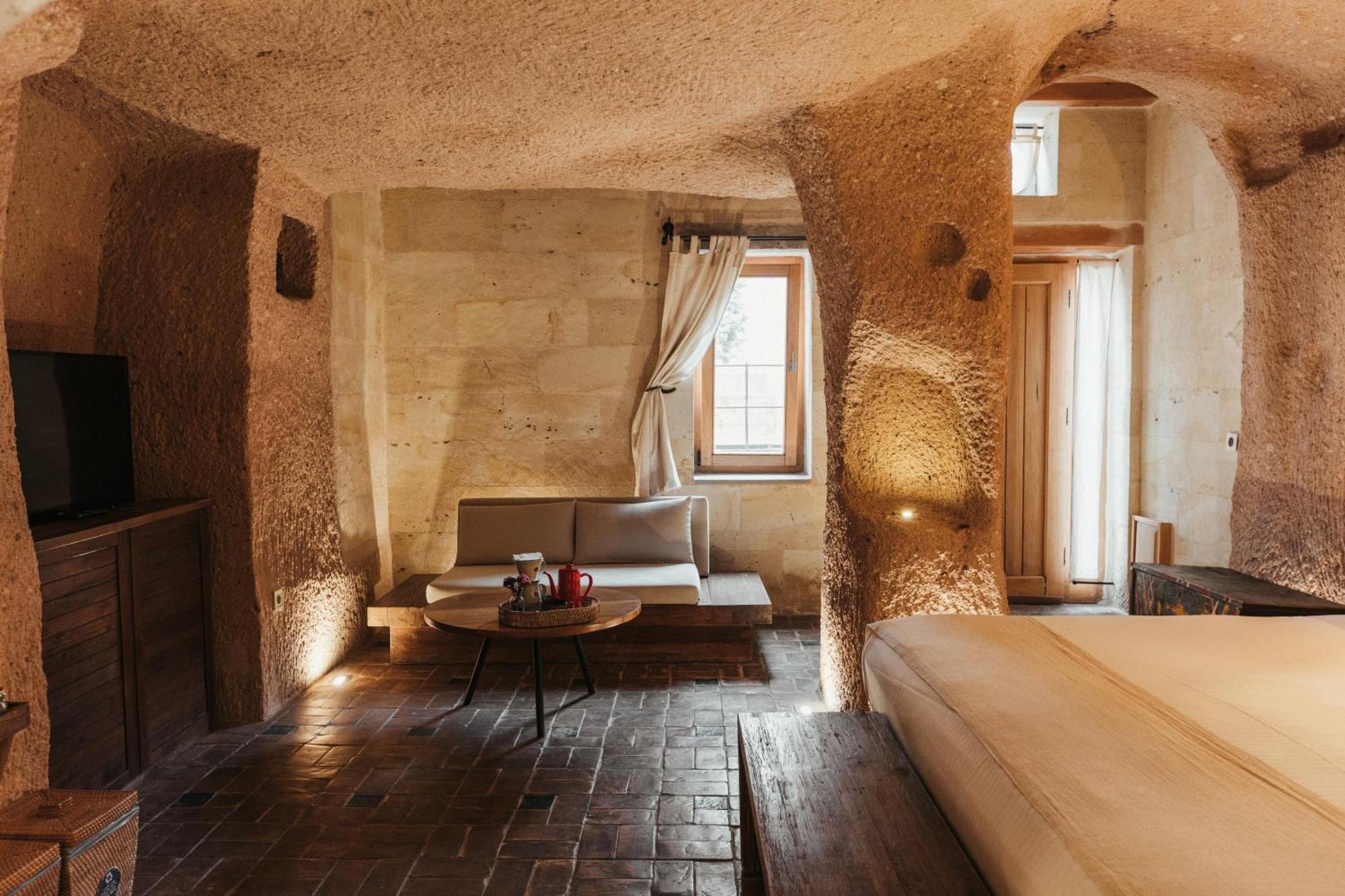 Millstone Cave Suites Hotel Üçhisar Ngoại thất bức ảnh
