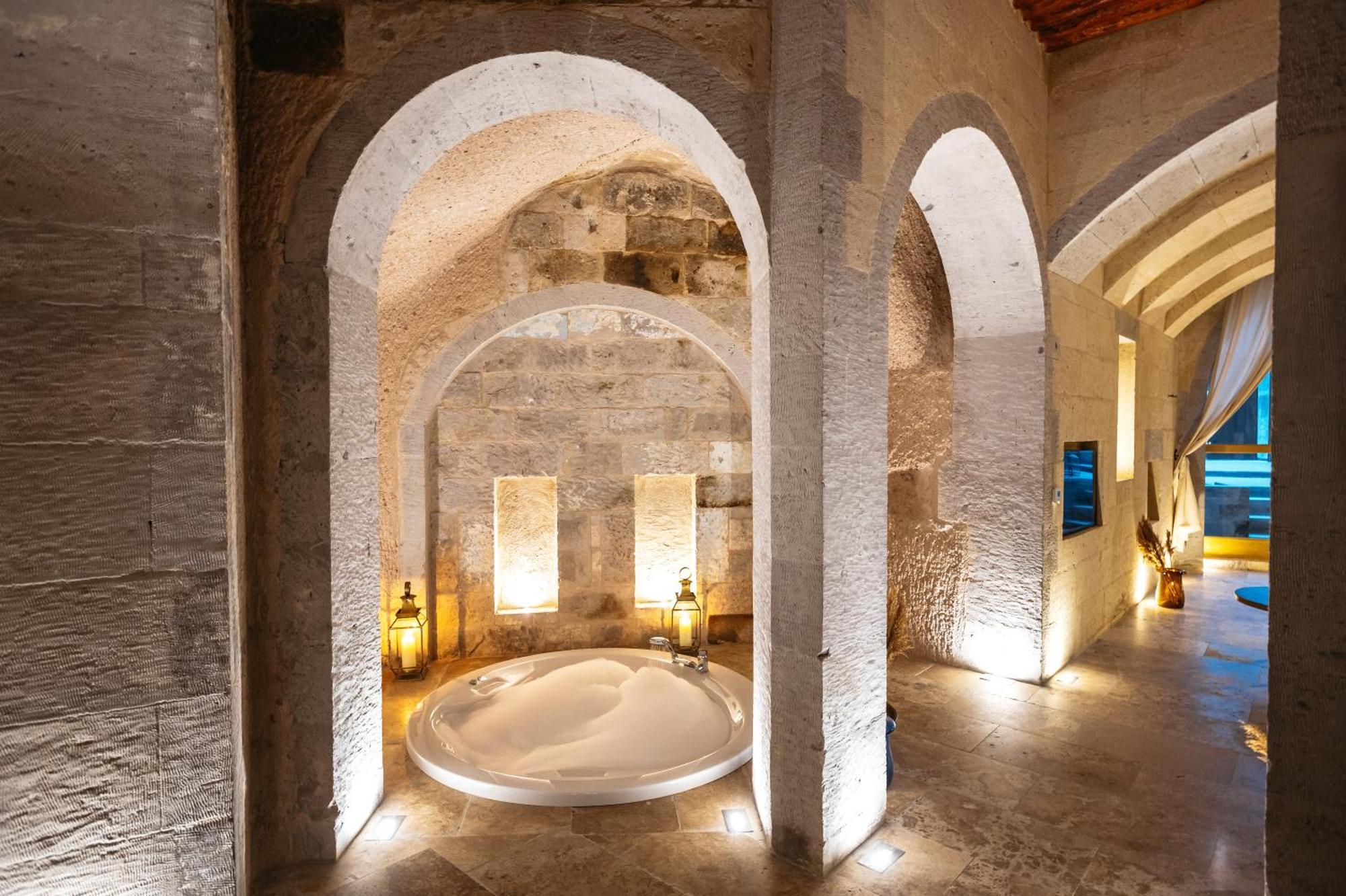 Millstone Cave Suites Hotel Üçhisar Ngoại thất bức ảnh