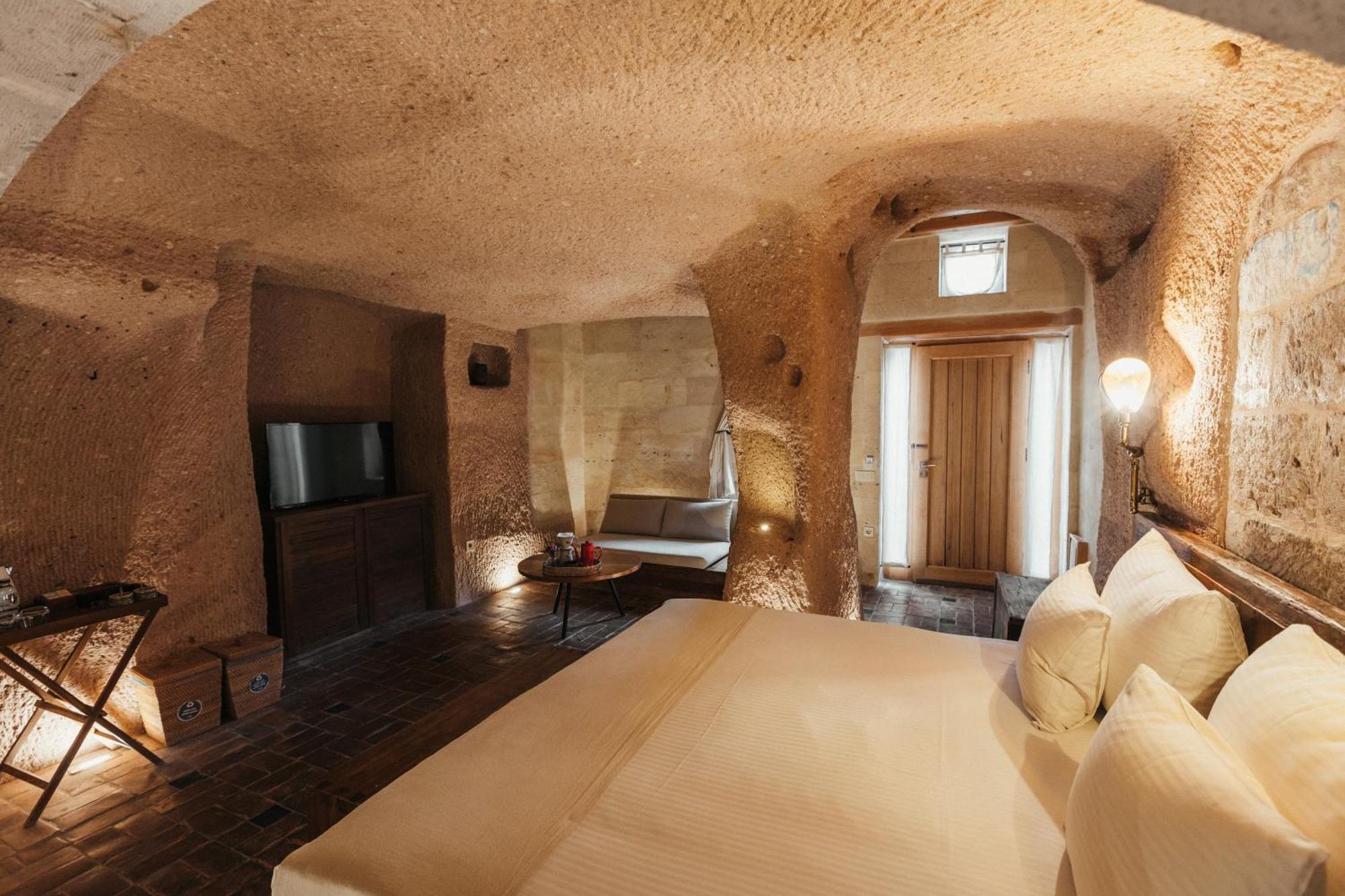 Millstone Cave Suites Hotel Üçhisar Ngoại thất bức ảnh
