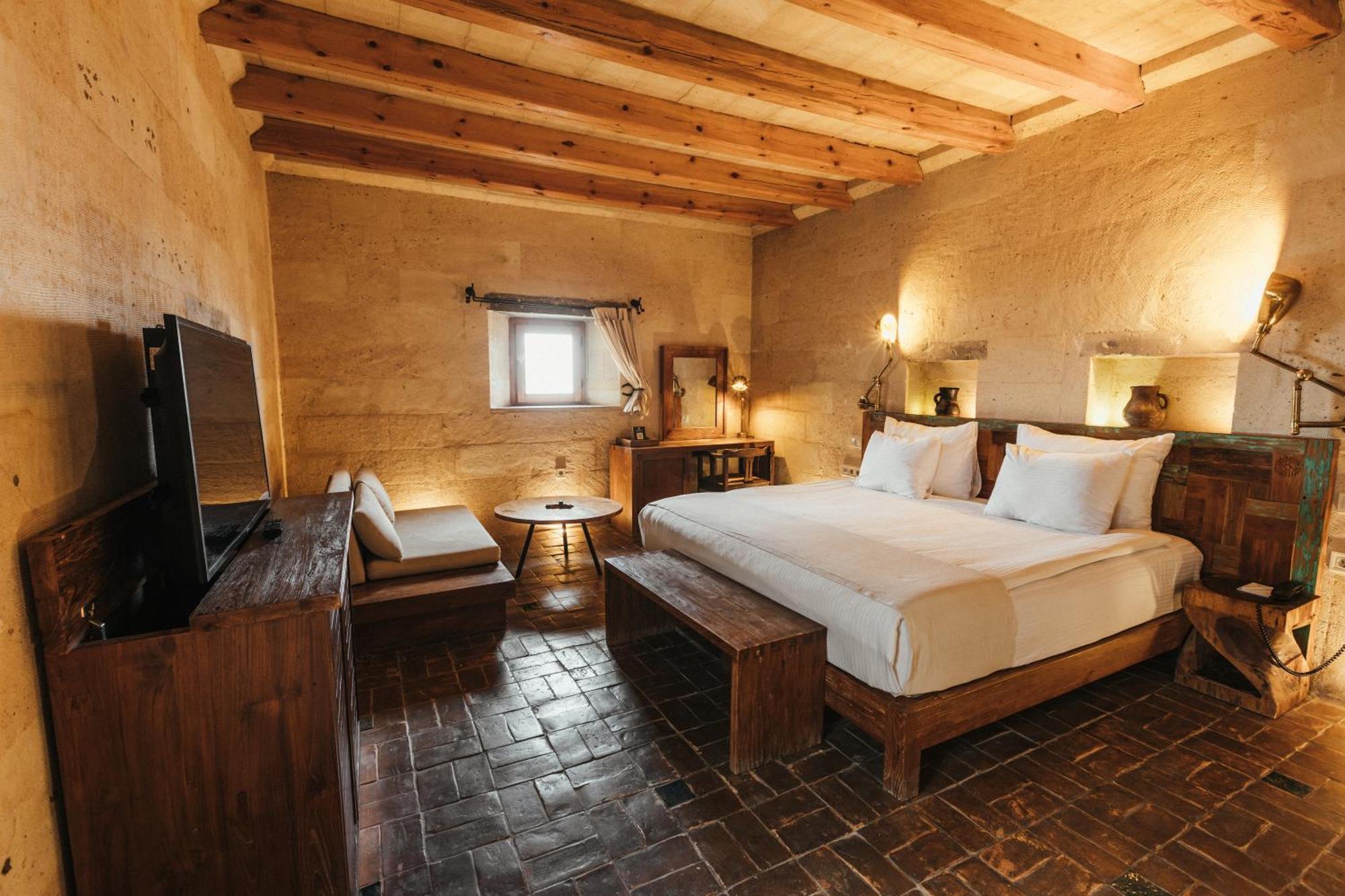 Millstone Cave Suites Hotel Üçhisar Ngoại thất bức ảnh