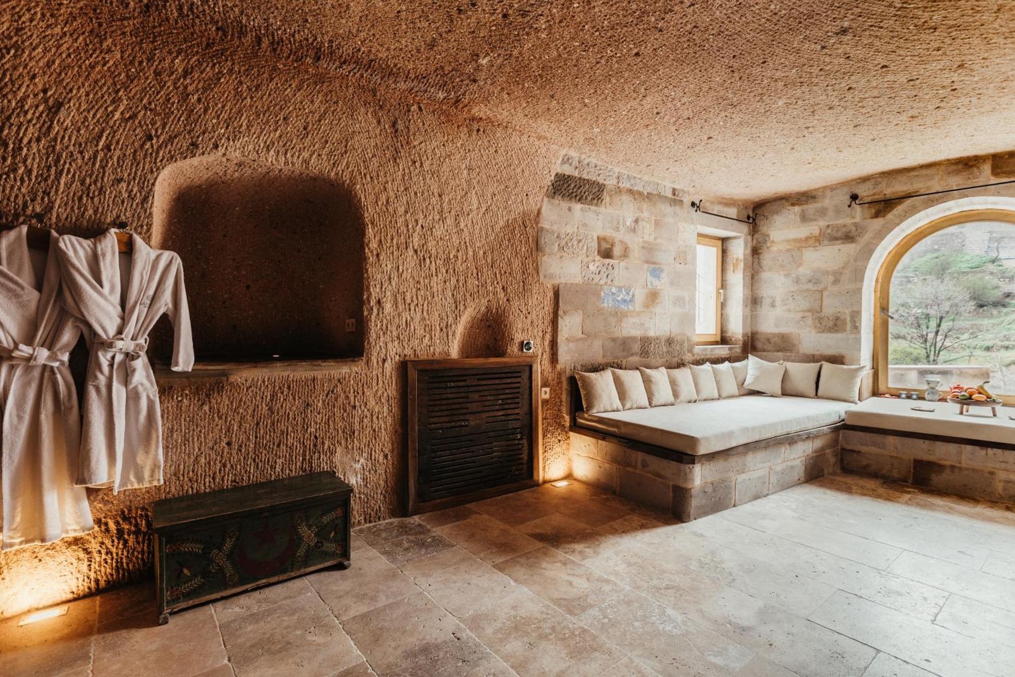 Millstone Cave Suites Hotel Üçhisar Ngoại thất bức ảnh