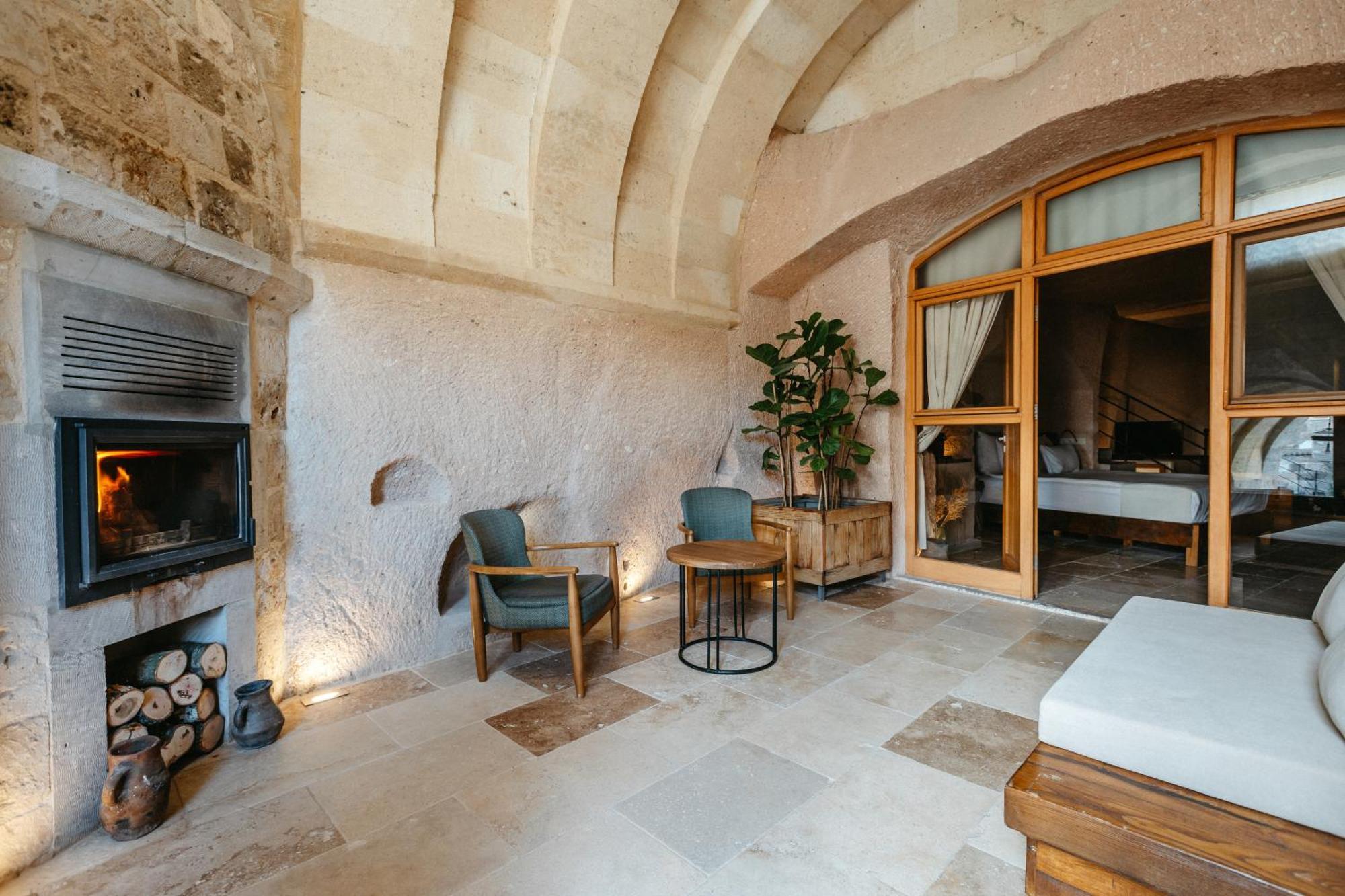 Millstone Cave Suites Hotel Üçhisar Ngoại thất bức ảnh