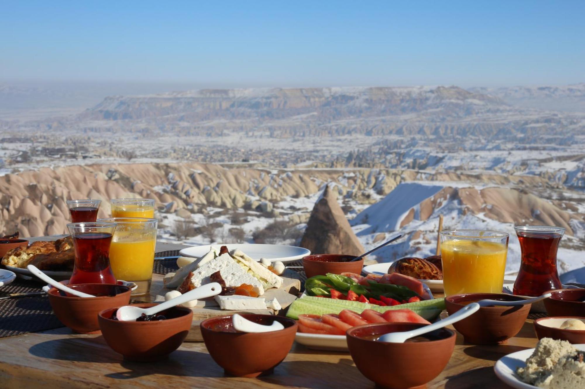 Millstone Cave Suites Hotel Üçhisar Ngoại thất bức ảnh